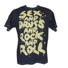 Blockhead T-shirt Faded Black
