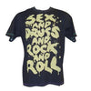 Blockhead T-shirt Faded Black