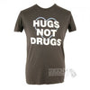 Hugs Not Drugs T-shirt Black